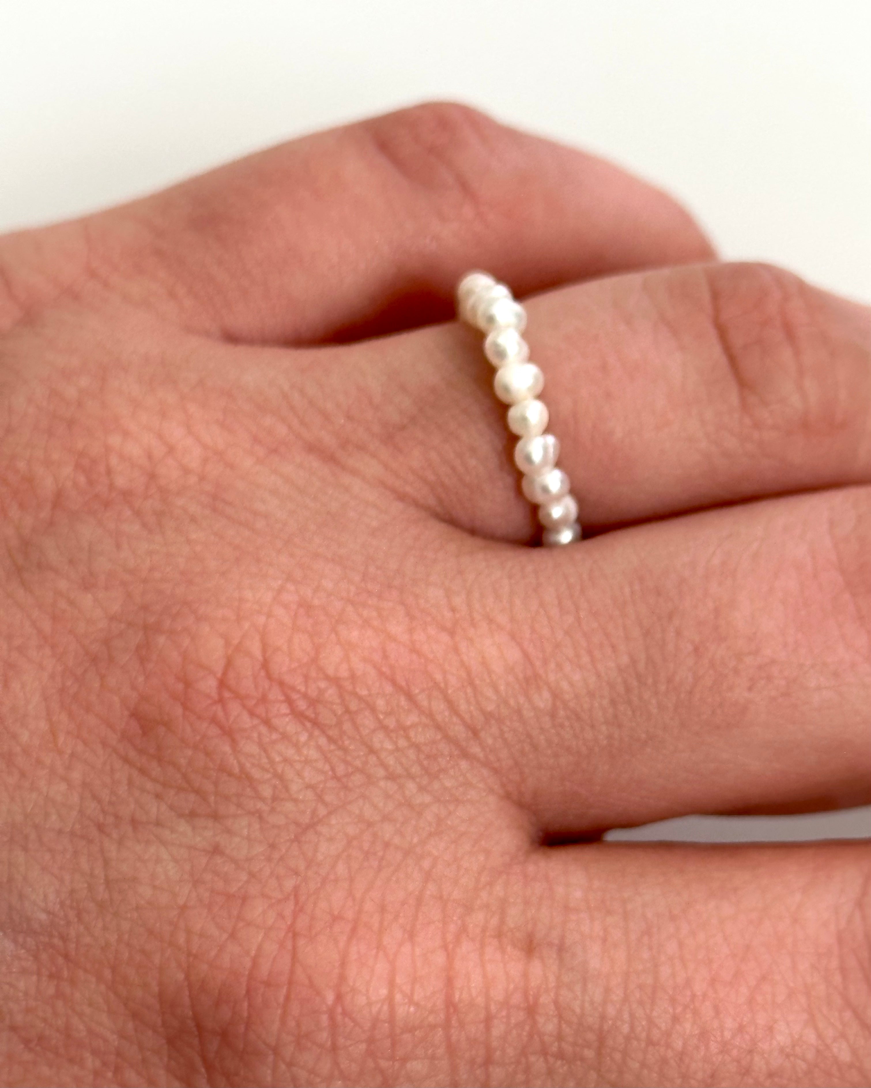 Soft Light Freshwater Pearl Ring